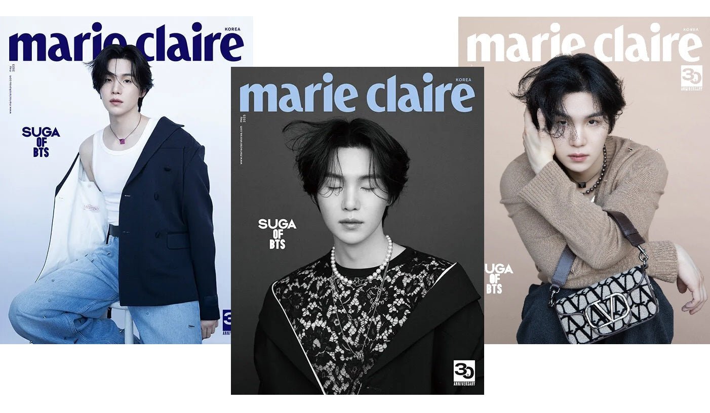 Marie Claire May 2023 Issue (Cover: BTS Suga) - Daebak