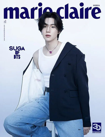 Marie Claire May 2023 Issue (Cover: BTS Suga) - Daebak