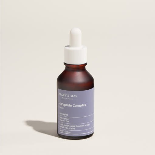 [MARY & MAY] 6 Peptide Complex Serum 30ml - Daebak