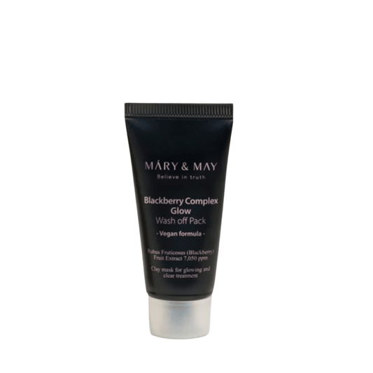 MARY & MAY - Blackberry Complex Glow Wash Off Pack 30g - Daebak