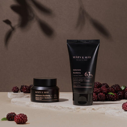 [MARY & MAY] Idebenone Blackberry Complex Intense Cream 100g - Daebak
