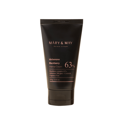 [MARY & MAY] Idebenone Blackberry Complex Intense Cream 100g - Daebak