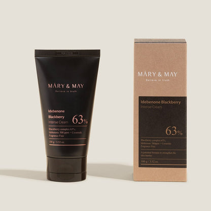 [MARY & MAY] Idebenone Blackberry Complex Intense Cream 100g - Daebak