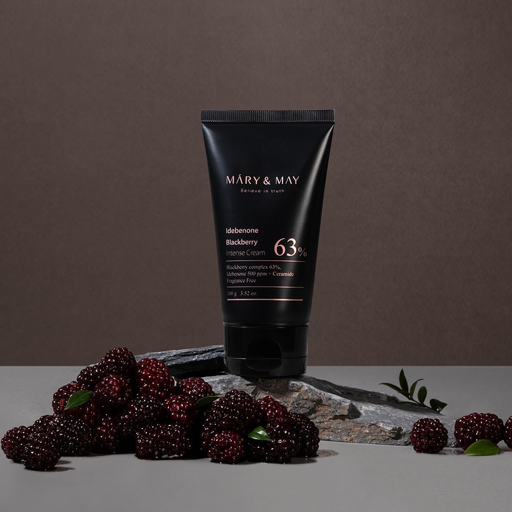 [MARY & MAY] Idebenone Blackberry Complex Intense Cream 100g - Daebak