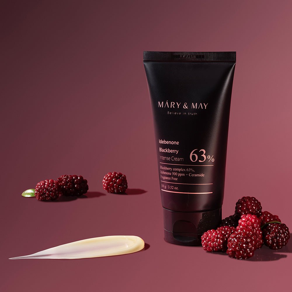 [MARY & MAY] Idebenone Blackberry Complex Intense Cream 100g - Daebak