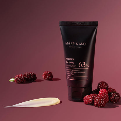 [MARY & MAY] Idebenone Blackberry Complex Intense Cream 100g - Daebak