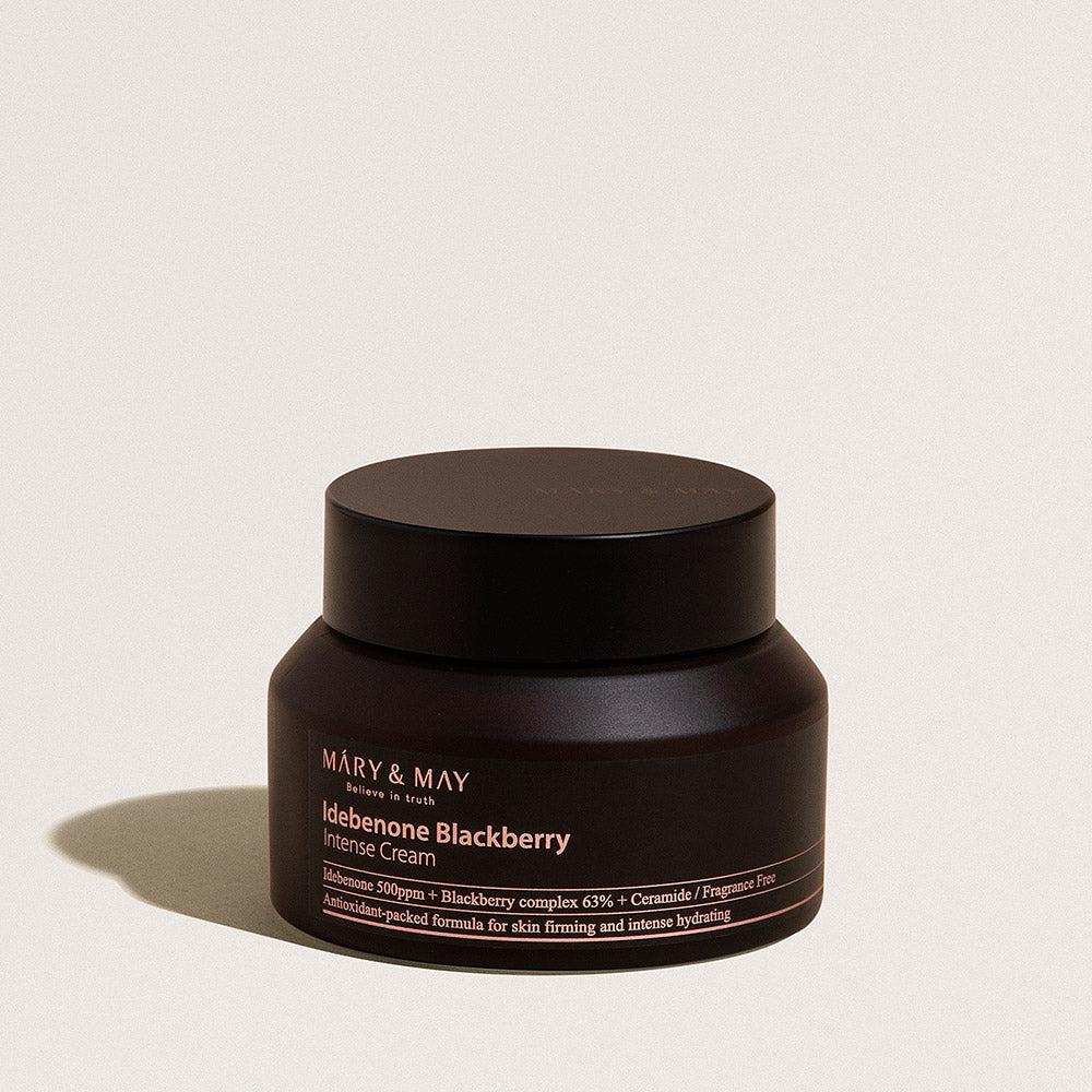 [MARY & MAY] Idebenone + Blackberry Complex Intense Cream 70g - Daebak