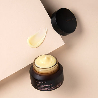 [MARY & MAY] Idebenone + Blackberry Complex Intense Cream 70g - Daebak