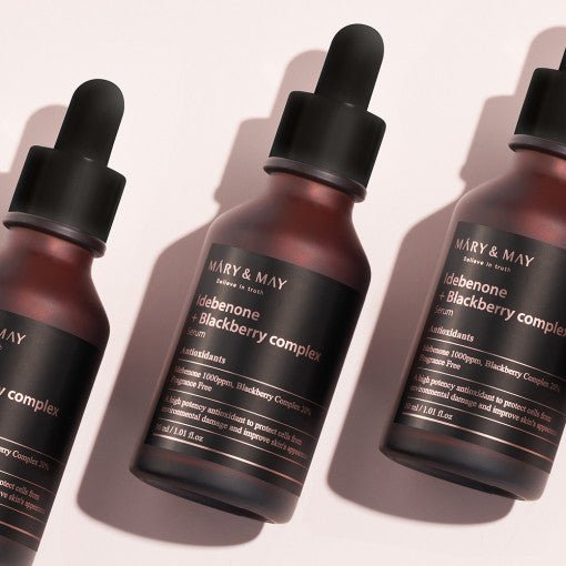 [MARY & MAY] Idebenone + Blackberry Complex Serum 30ml - Daebak