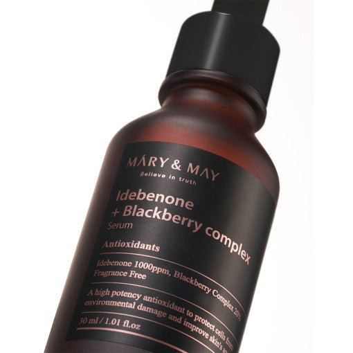 [MARY & MAY] Idebenone + Blackberry Complex Serum 30ml - Daebak