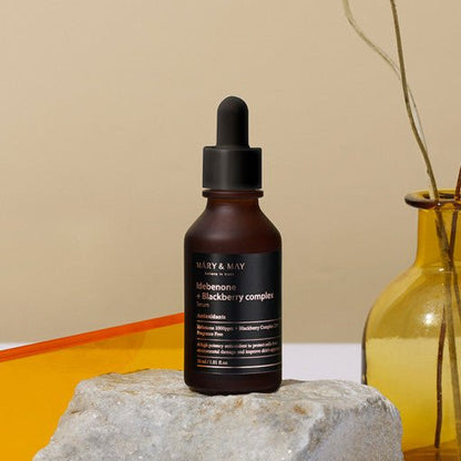 [MARY & MAY] Idebenone + Blackberry Complex Serum 30ml - Daebak
