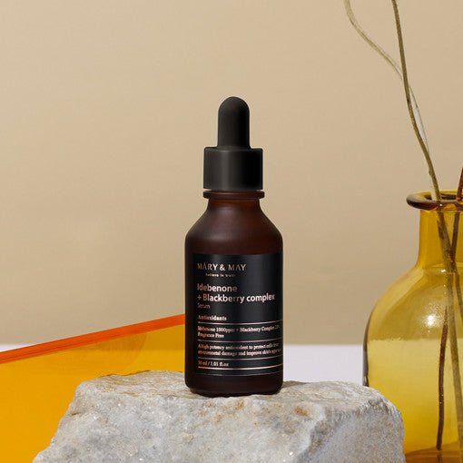 [MARY & MAY] Idebenone + Blackberry Complex Serum 30ml - Daebak