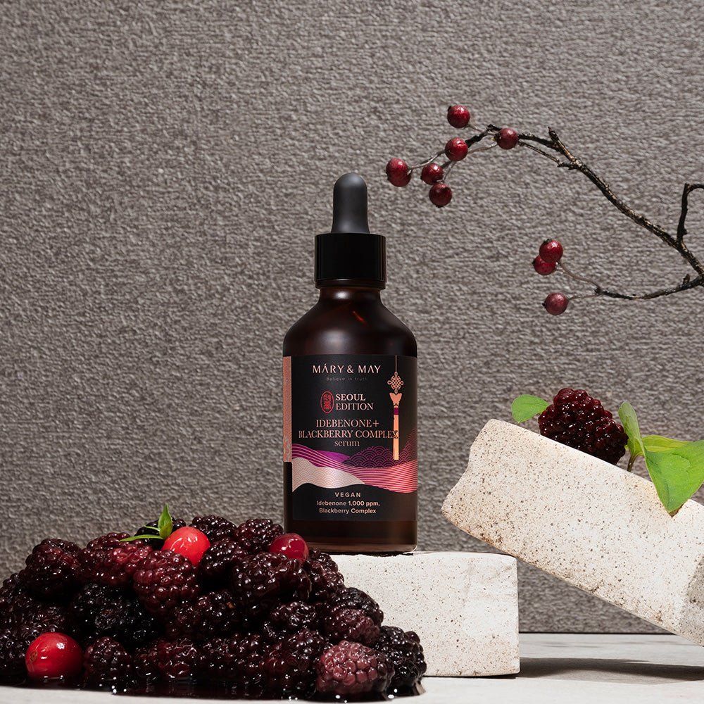 [MARY & MAY] Idebenone + Blackberry Complex Serum 80ml - Daebak