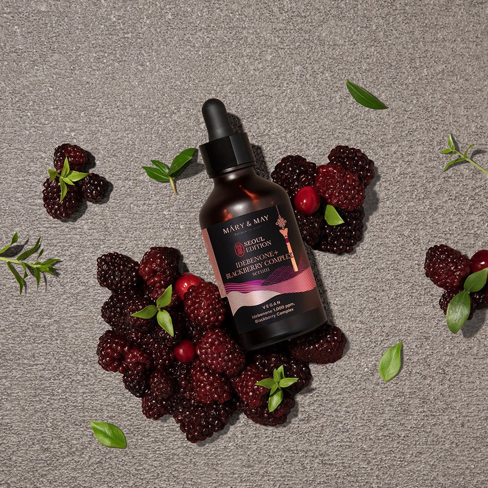[MARY & MAY] Idebenone + Blackberry Complex Serum 80ml - Daebak