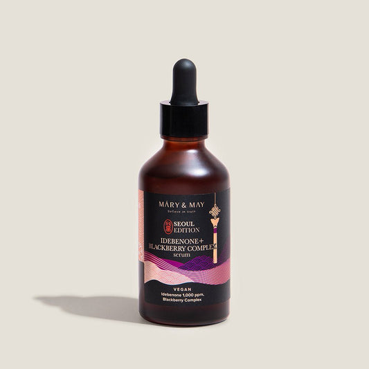 [MARY & MAY] Idebenone + Blackberry Complex Serum 80ml - Daebak