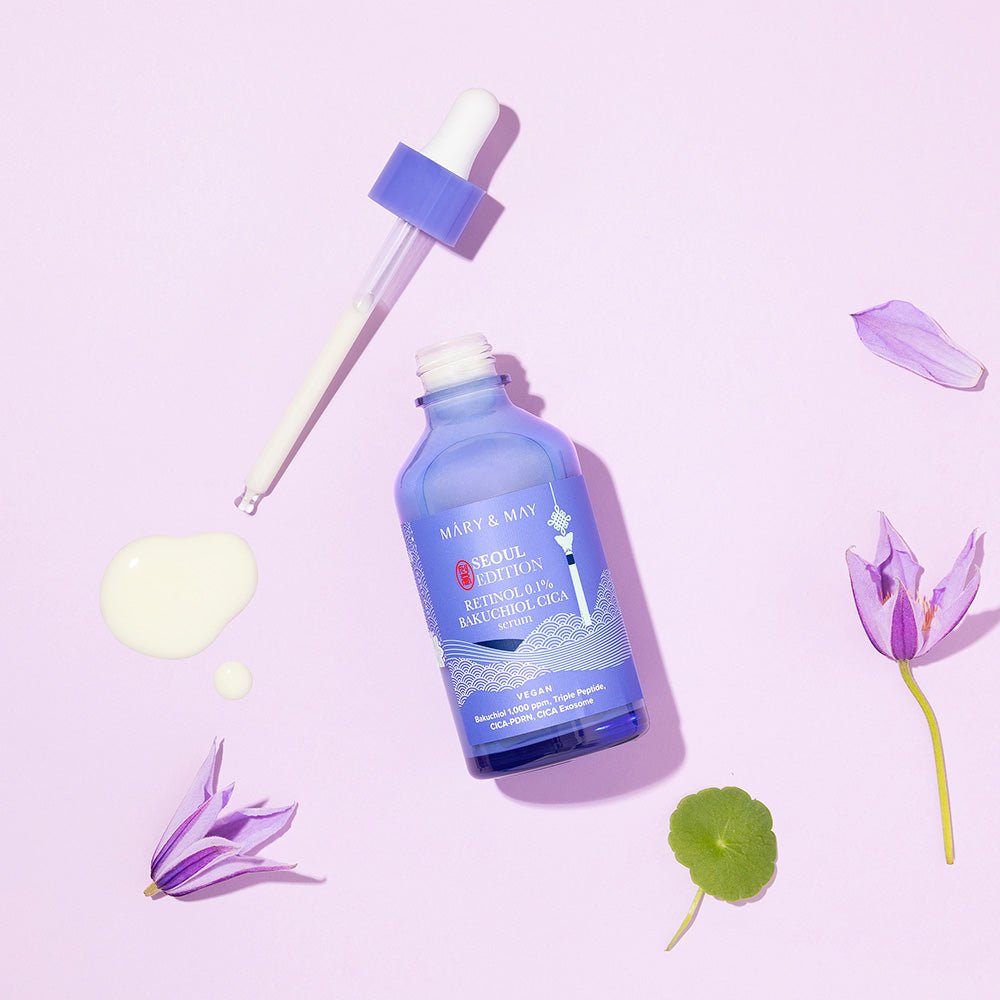 [MARY & MAY] Retinol 0.1% Bakuchiol Cica Serum 80ml - Daebak