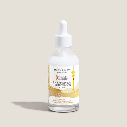 [MARY & MAY] Rice Niacin 10% Triple Vitamin Serum 80ml - Daebak