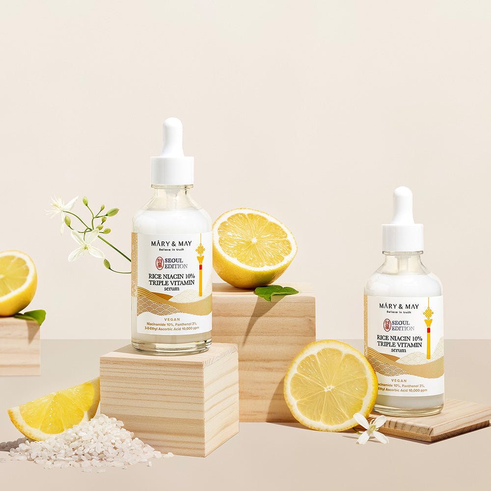 [MARY & MAY] Rice Niacin 10% Triple Vitamin Serum 80ml - Daebak