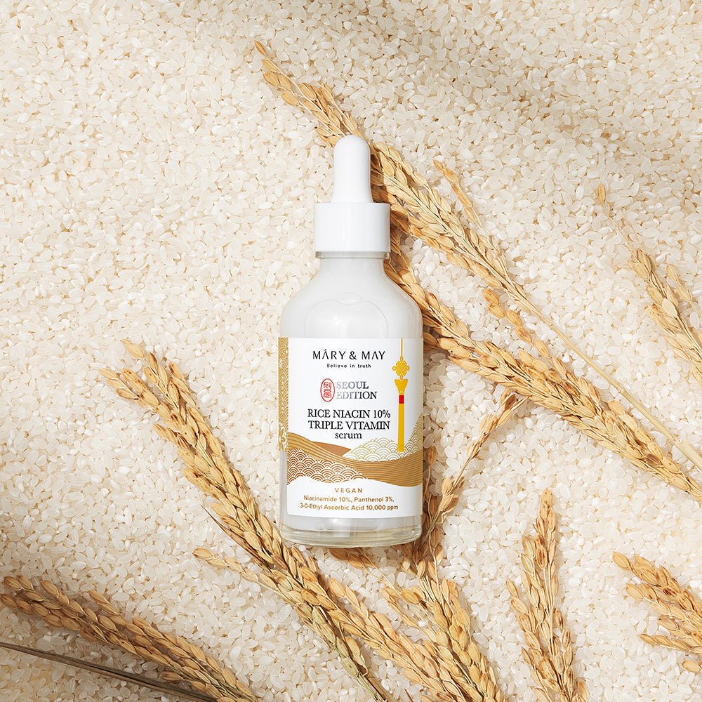 [MARY & MAY] Rice Niacin 10% Triple Vitamin Serum 80ml - Daebak
