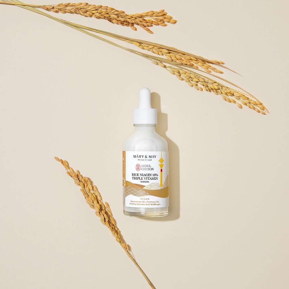 [MARY & MAY] Rice Niacin 10% Triple Vitamin Serum 80ml - Daebak