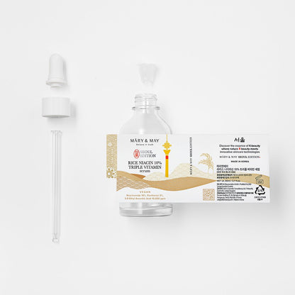 [MARY & MAY] Rice Niacin 10% Triple Vitamin Serum 80ml - Daebak