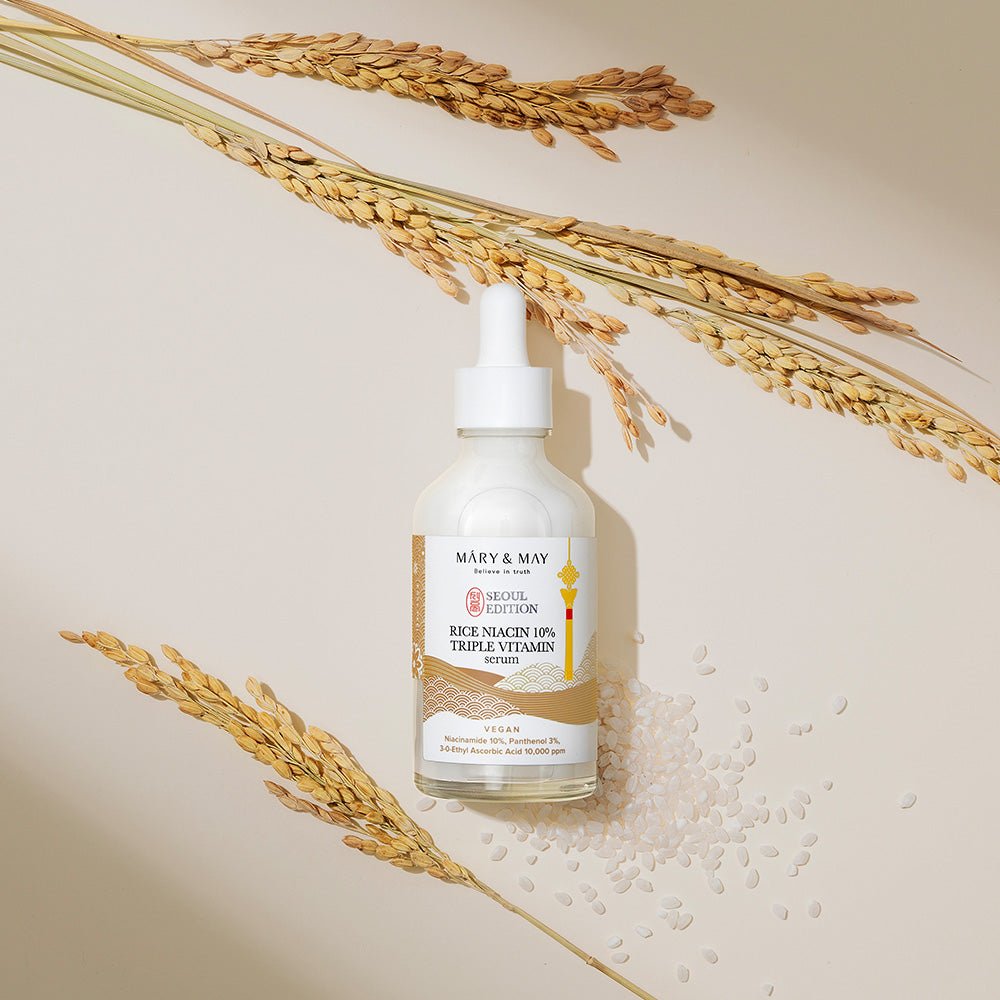 [MARY & MAY] Rice Niacin 10% Triple Vitamin Serum 80ml - Daebak