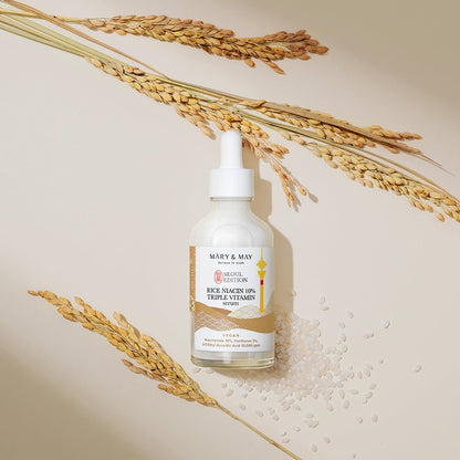 [MARY & MAY] Rice Niacin 10% Triple Vitamin Serum 80ml - Daebak