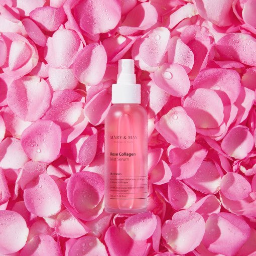 [MARY & MAY] Rose Collagen Mist Serum 100ml - Daebak
