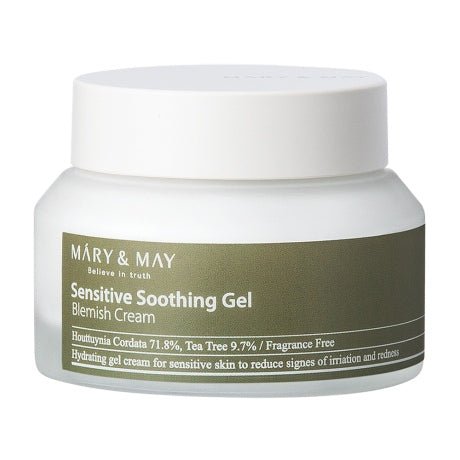 [MARY & MAY] Sensitive Soothing Gel Blemish Cream 70ml - Daebak