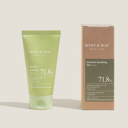[MARY & MAY] Sensitive Soothing Gel Cream 100g - Daebak