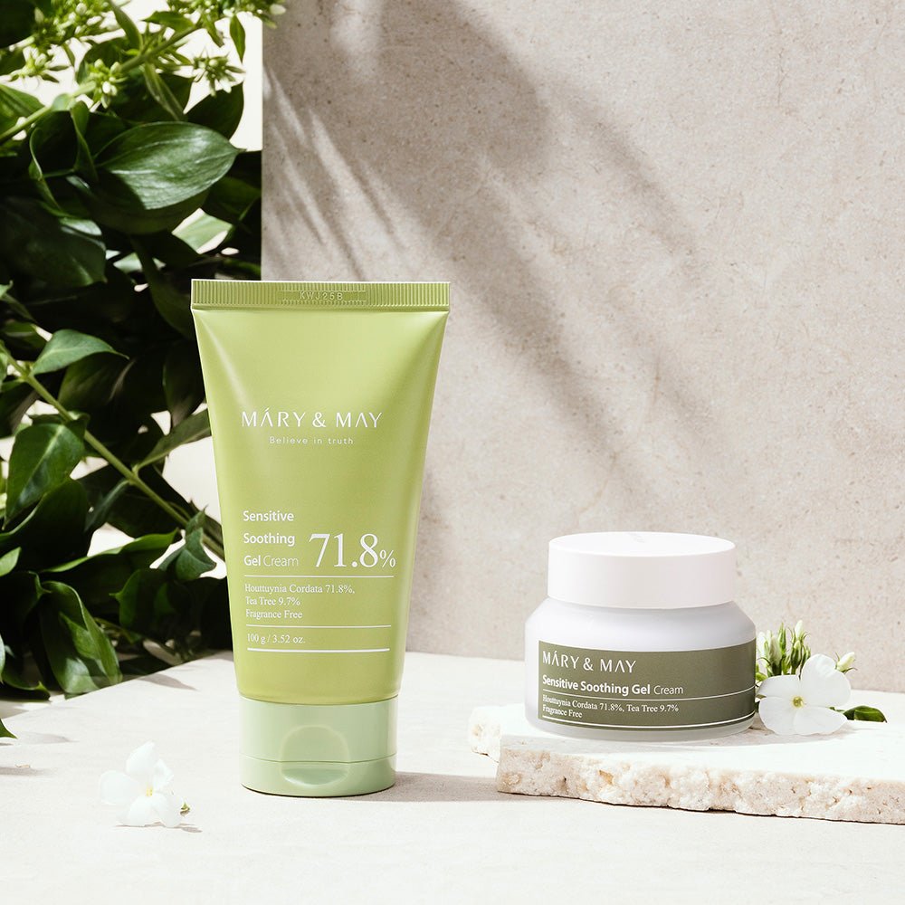 [MARY & MAY] Sensitive Soothing Gel Cream 100g - Daebak