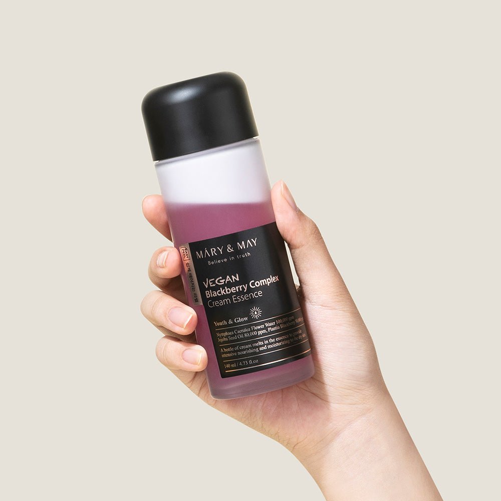 [MARY & MAY] Vegan Blackberry Complex Cream Essence 140ml - Daebak