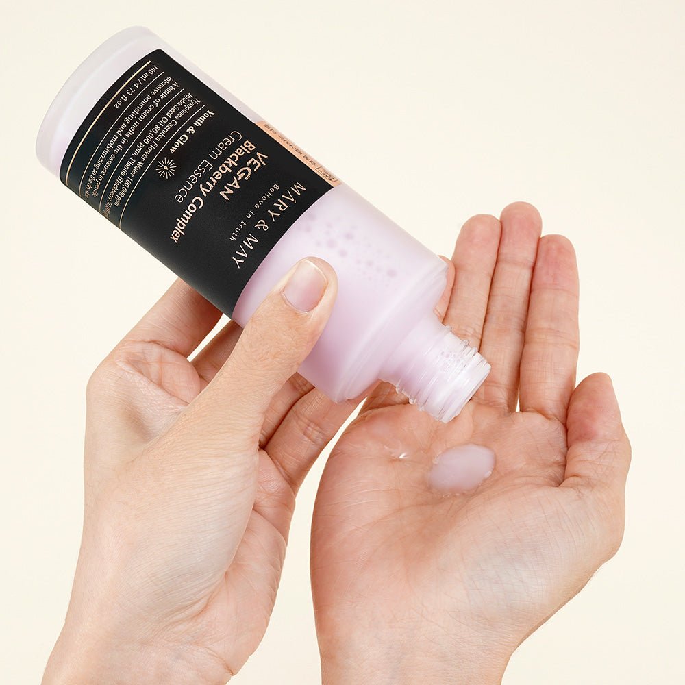 [MARY & MAY] Vegan Blackberry Complex Cream Essence 140ml - Daebak
