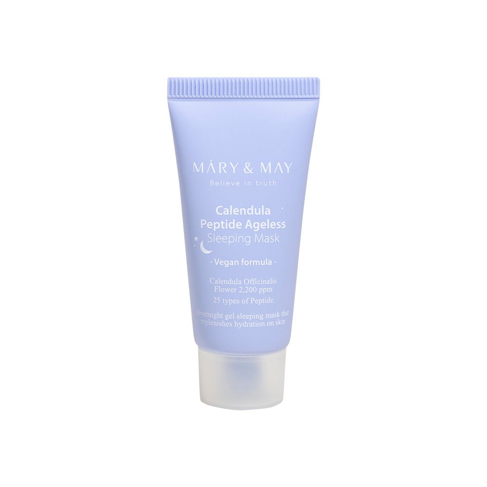 [MARY & MAY] Vegan Calendula Peptide Ageless Sleeping Mask 30g - Daebak
