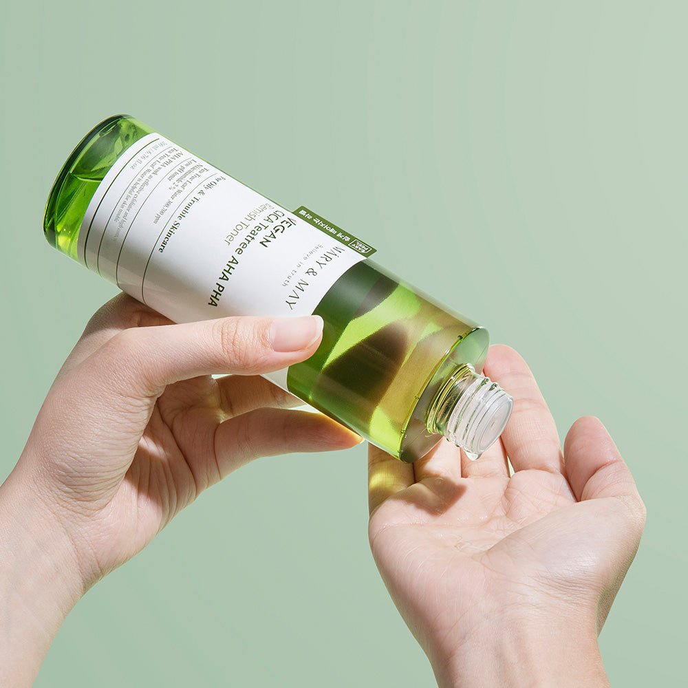 [MARY & MAY] Vegan CICA Tea Tree AHA PHA Blemish Toner 200ml - Daebak