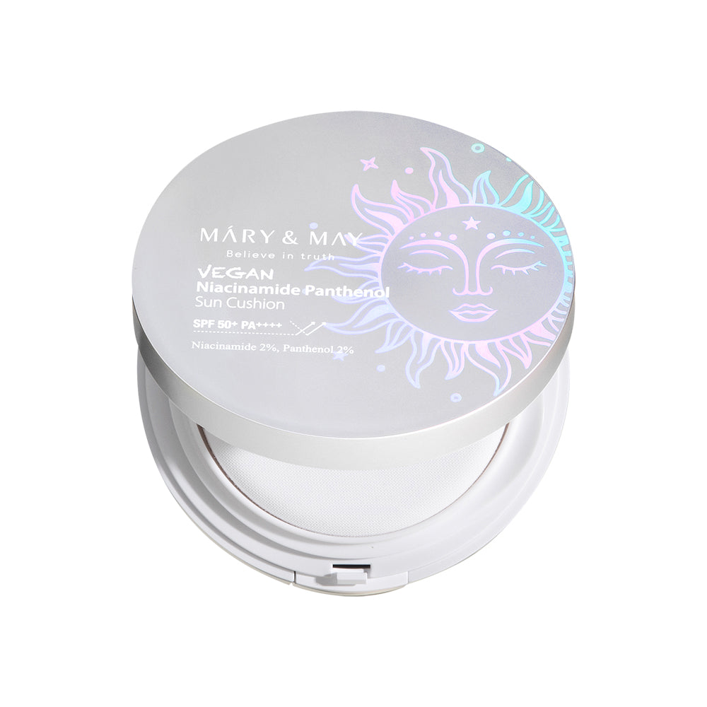 [MARY & MAY] Coussin Solaire Vegan Niacinamide Panthénol SPF50+ PA++++ 25g