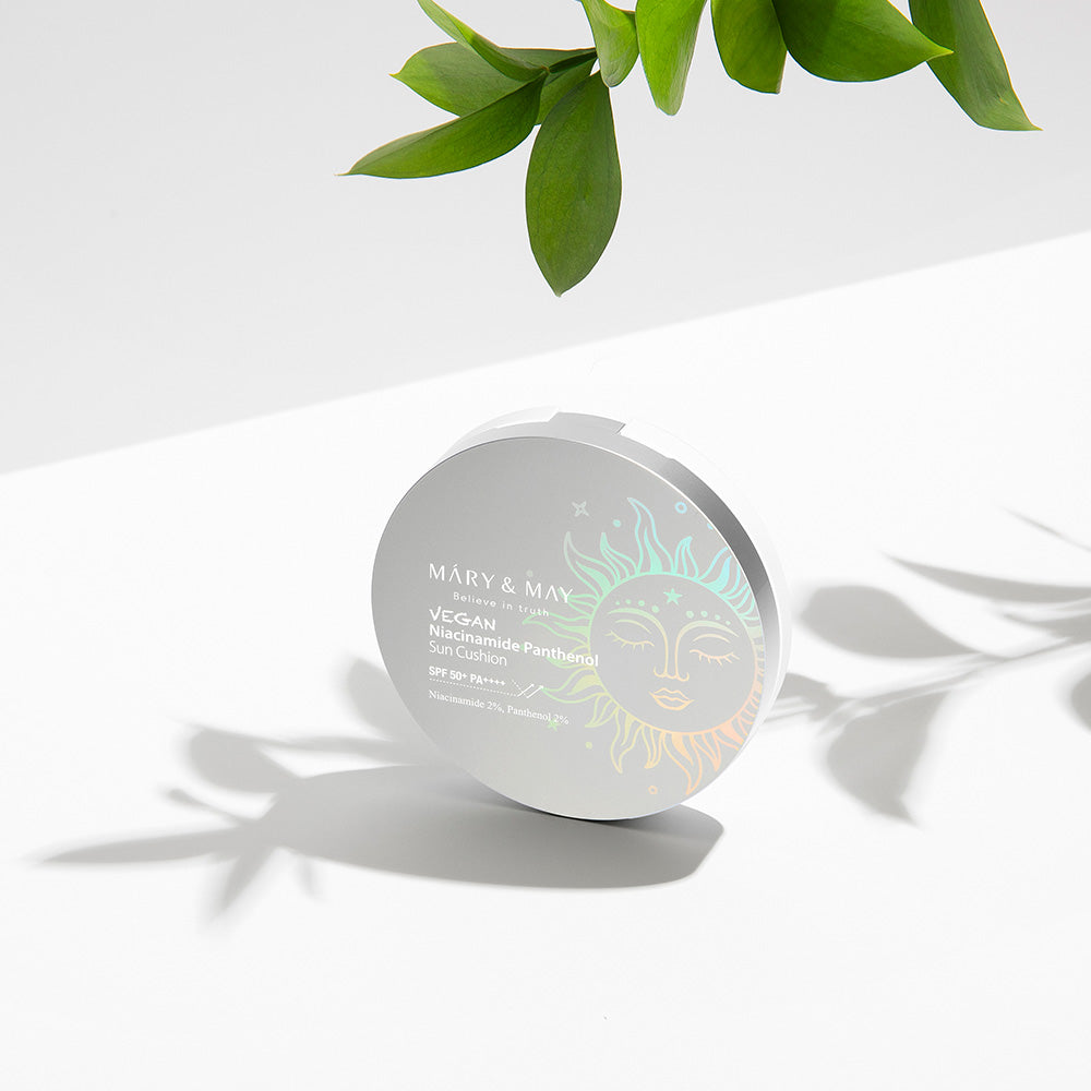 [MARY & MAY] Coussin Solaire Vegan Niacinamide Panthénol SPF50+ PA++++ 25g