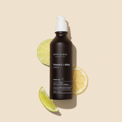 [MARY & MAY] Vitamin C+Bifida Lotion 120ml - Daebak