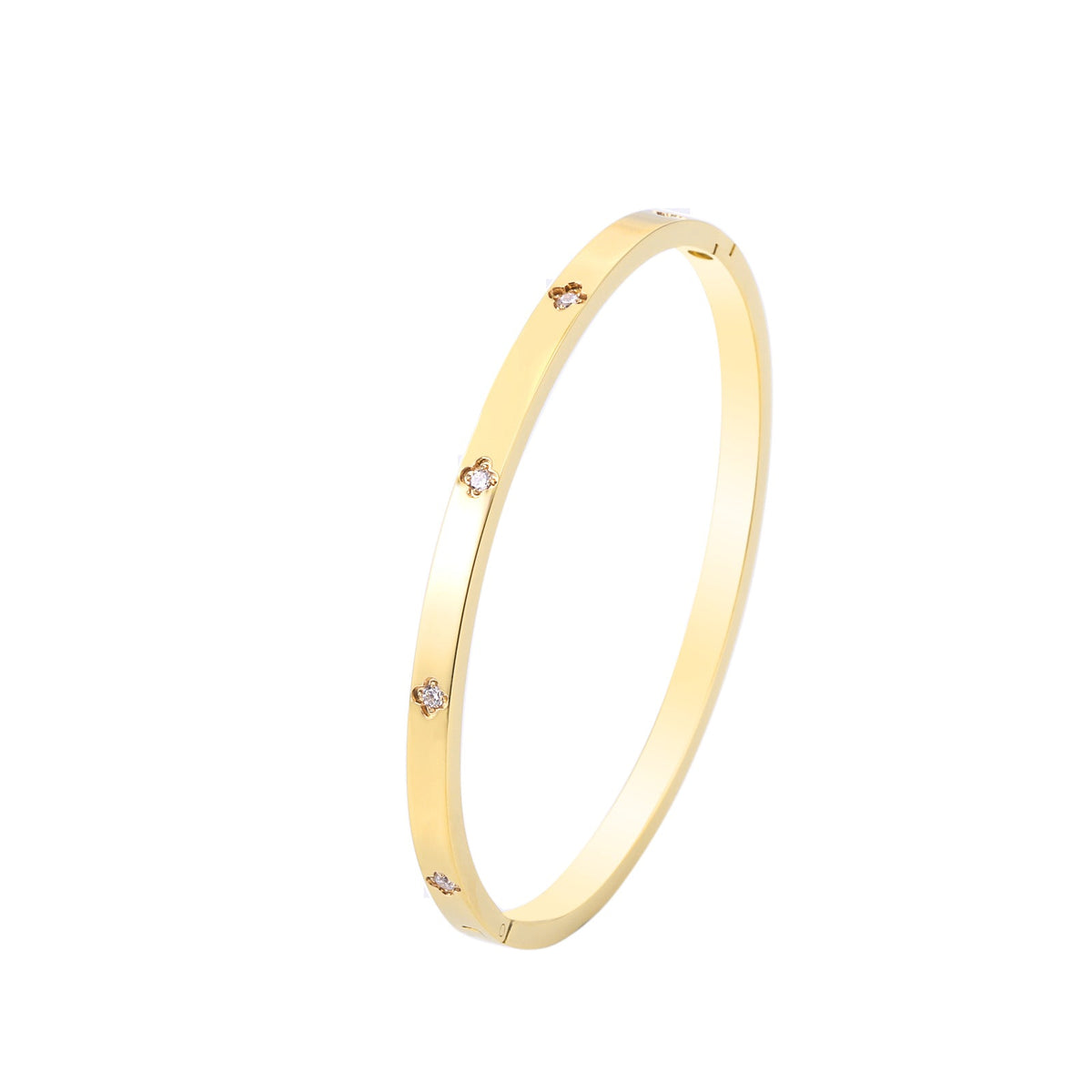 Matching Personalized Zircon Titanium Steel Korean Bracelet - Daebak