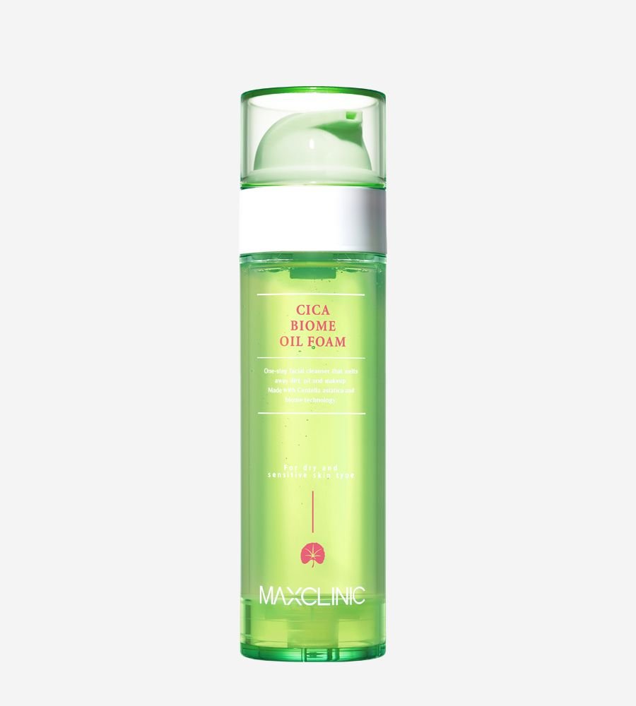 MAXCLINIC Cica Biome Oil Foam 110ml - Daebak