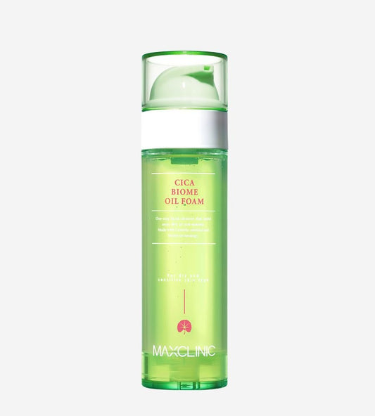 MAXCLINIC Cica Biome Oil Foam 110ml - Daebak