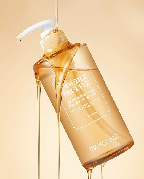 MAXCLINIC Double Truffle Deep Moisture Oil Body Wash 300g - Daebak