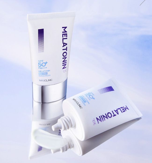 MAXCLINIC Melatonin Shot Watery Sunscreen RX SPF50+ PA++++ 50ml - Daebak