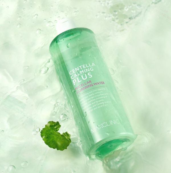 MAXCLINIC Micellar Cleansing Water Centella Calming Plus 500ml - Daebak