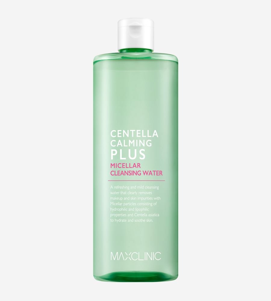 MAXCLINIC Micellar Cleansing Water Centella Calming Plus 500ml - Daebak