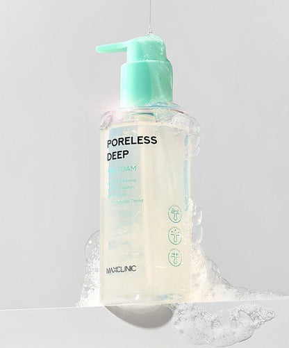 MAXCLINIC Poreless Deep Oil Foam 200ml - Daebak