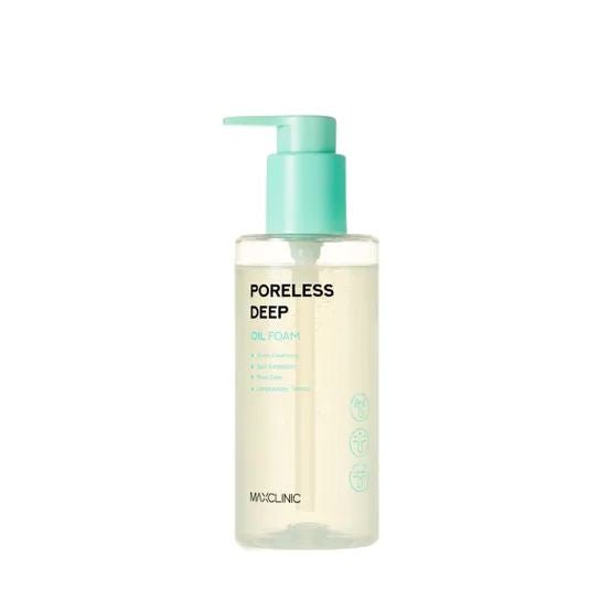 MAXCLINIC Poreless Deep Oil Foam 200ml - Daebak