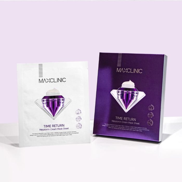 MAXCLINIC Time Return Melatonin Cream Mask 28g X 4ea - Daebak