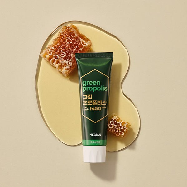 MEDIAN Green-Propolis Toothpaste Fresh Mint 100g*3 - Daebak