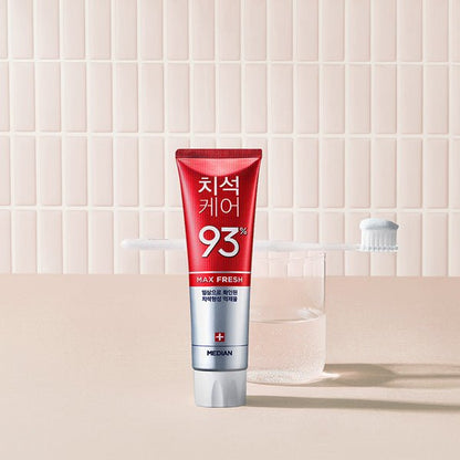 MEDIAN Tartar Toothpaste Fresh 120g*3 - Daebak